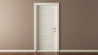 Interior Door Refinishing detail